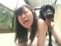 Beast XXX Tube - Asian acquires it from the dog